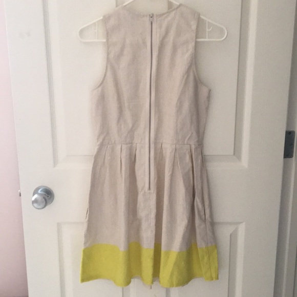 GAP Linen Colour Block Dress - Picture 2 of 2